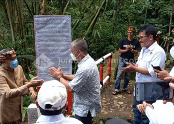 Kadispar Resmikan Spot Wisata di New Kampoeng Awi Sukabumi, Pesannya?