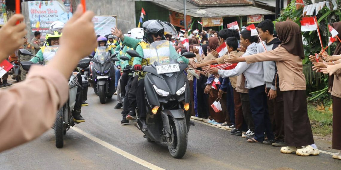 Tempuh Jarak 96 Km, Touring Ngabumi Sesion Ini Diwarnai Ragam Kegiatan 