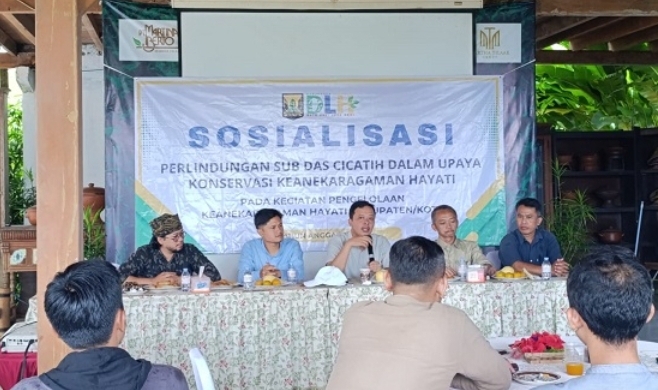 DLH Gelar Sosialisasi Perlindungan Sub DAS Cicatih