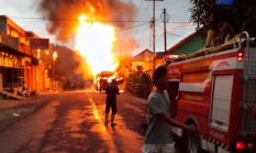 Kebakaran Truk LPG di Palabuhanratu, Muatan Ratusan Tabung Tak Terselamatkan