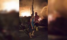 Percikan Listrik Diduga Jadi Pemicu, Dua Rumah di Cisolok Hangus Terbakar