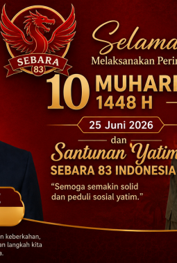 Teddy Setiadi Ajak Perkuat Kepedulian Sosial di Momentum 10 Muharram 1448 H