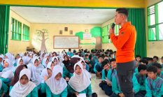 Gempa, Tsunami hingga Longsor, BPBD Kenalkan Ancaman Bencana kepada Ratusan Siswa
