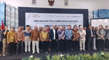 Kukuhkan Pokja Newsroom Jaga Desa Jabar, SMSI Gelar Dialog Nasional di Hall Dewan Pers