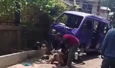 Dua Kendaraan Terlibat Tabrakan hingga Ringsek di Parungkuda, Pengendara Alami Luka Berat