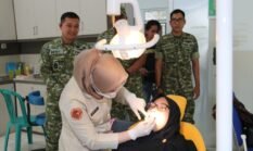 HUT ke-81 TNI: Rumkitban Pangrango Sukabumi Gelar Baksos Kesehatan dan Pengobatan Gratis