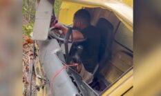 Bodi Truk Menjepit Kaki Sopir, Combi Tool hingga alat penarik Dikerahkan untuk Evakuasi Korban