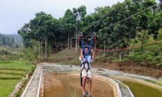 Seru! Flying Fox Jadi Wahana Baru di Gunungwayang, Cuma Rp20 Ribu Bisa Uji Adrenalin